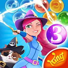 Скачать взлом Bubble Witch 3 Saga (Бабл Витч 3 Сага)  [МОД Все открыто] - стабильная версия apk на Андроид