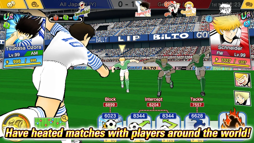 Captain Tsubasa: Dream Team (Капитан Цубаса)  [МОД Menu] Screenshot 2