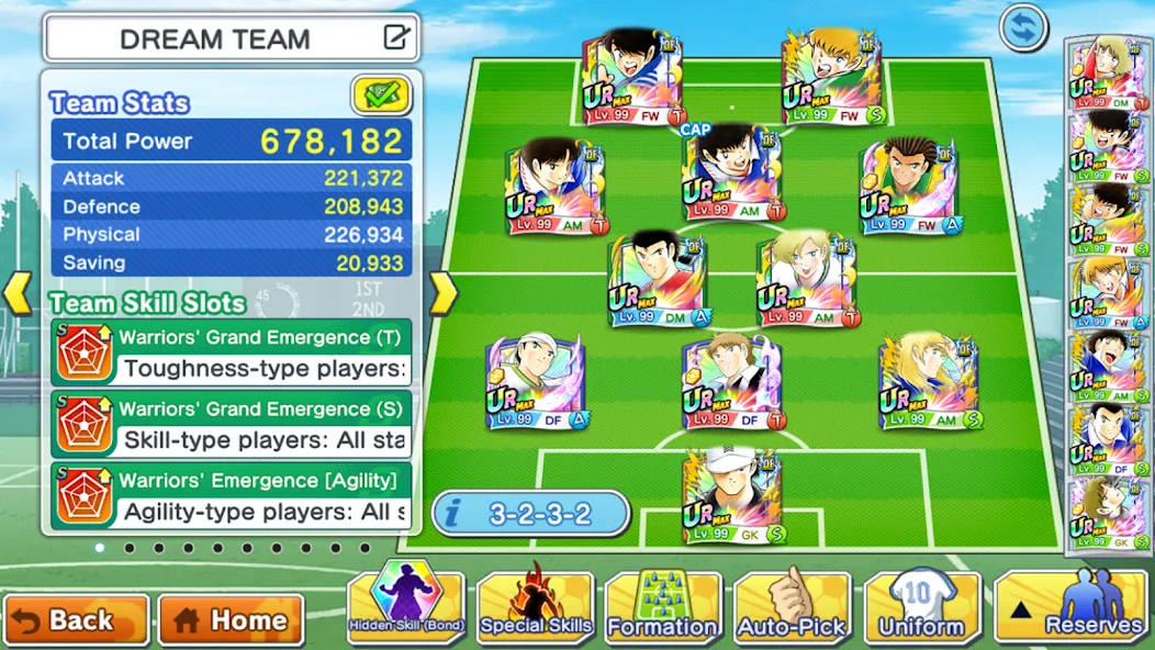 Captain Tsubasa: Dream Team (Капитан Цубаса)  [МОД Menu] Screenshot 5