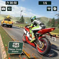 Скачать взлом Moto World Tour: Bike Racing  [МОД Все открыто] - последняя версия apk на Андроид