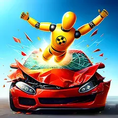 Взлом Realistic Car Crash Simulator (Реалистичный симулятор автокатастроф)  [МОД Меню] - последняя версия apk на Андроид