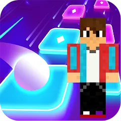 Взломанная Компот-kompot Dance Tiles Hop  [МОД Unlocked] - последняя версия apk на Андроид