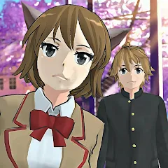 Скачать взлом High School Simulator 2018 (Хай Скул Симулятор 2018)  [МОД Много денег] - стабильная версия apk на Андроид