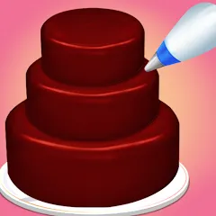 Взломанная Cake Maker Sweet Bakery Games  [МОД Menu] - полная версия apk на Андроид