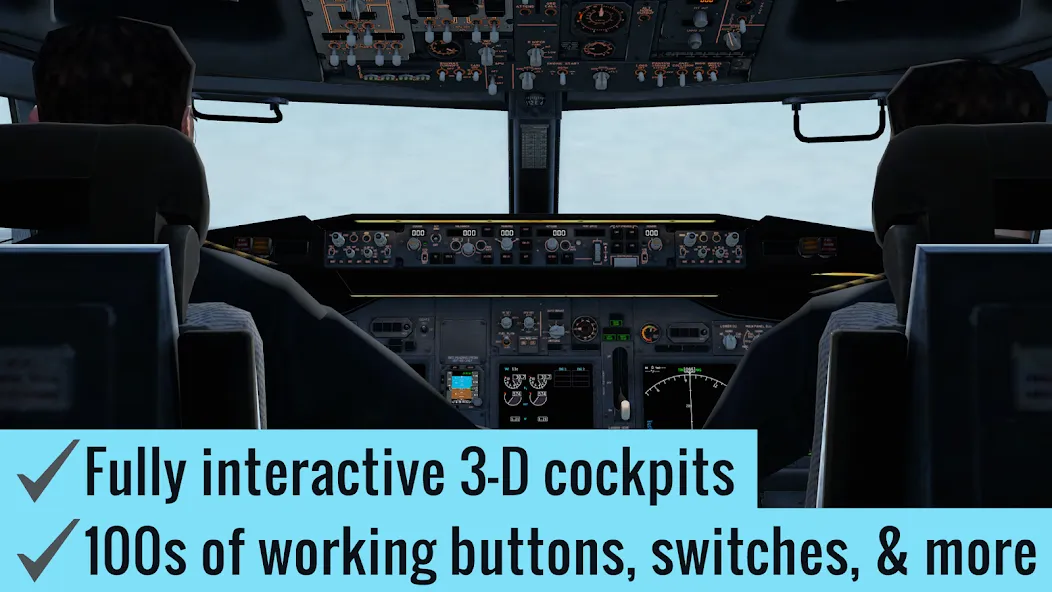 X-Plane Flight Simulator  [МОД Много монет] Screenshot 2