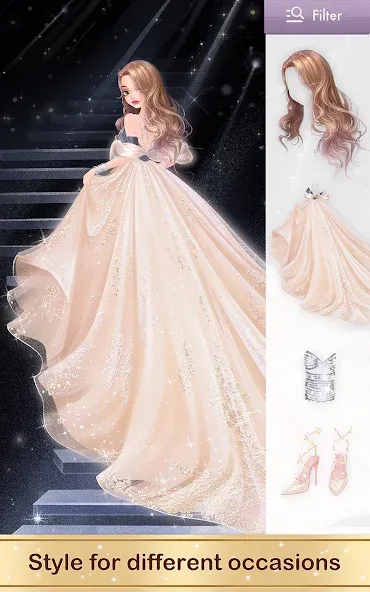 Fashion Fantasy: Glam Stylist (Фэшн Фэнтези)  [МОД Все открыто] Screenshot 4