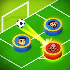 Скачать взлом Super Soccer 3v3 (Online) (упер футбол 3 на 3)  [МОД Много денег] - полная версия apk на Андроид