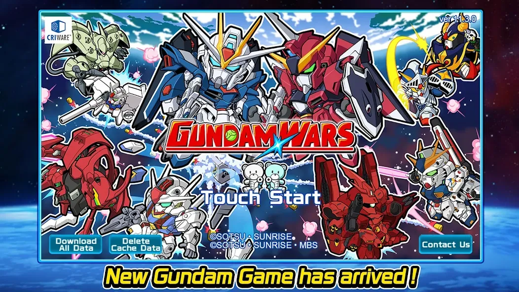 LINE: Gundam Wars (Лайн)  [МОД Много монет] Screenshot 1