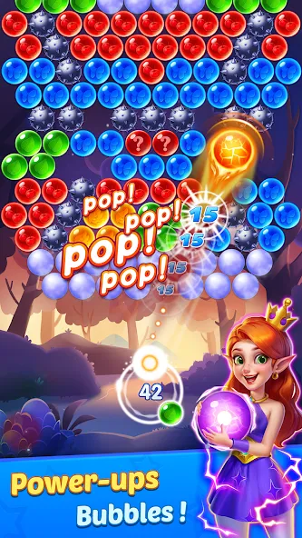 Bubble Shooter Genies  [МОД Unlimited Money] Screenshot 5
