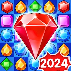 Скачать взломанную Jewels Legend - Match 3 Puzzle (Джуэл Легенд)  [МОД Меню] - последняя версия apk на Андроид