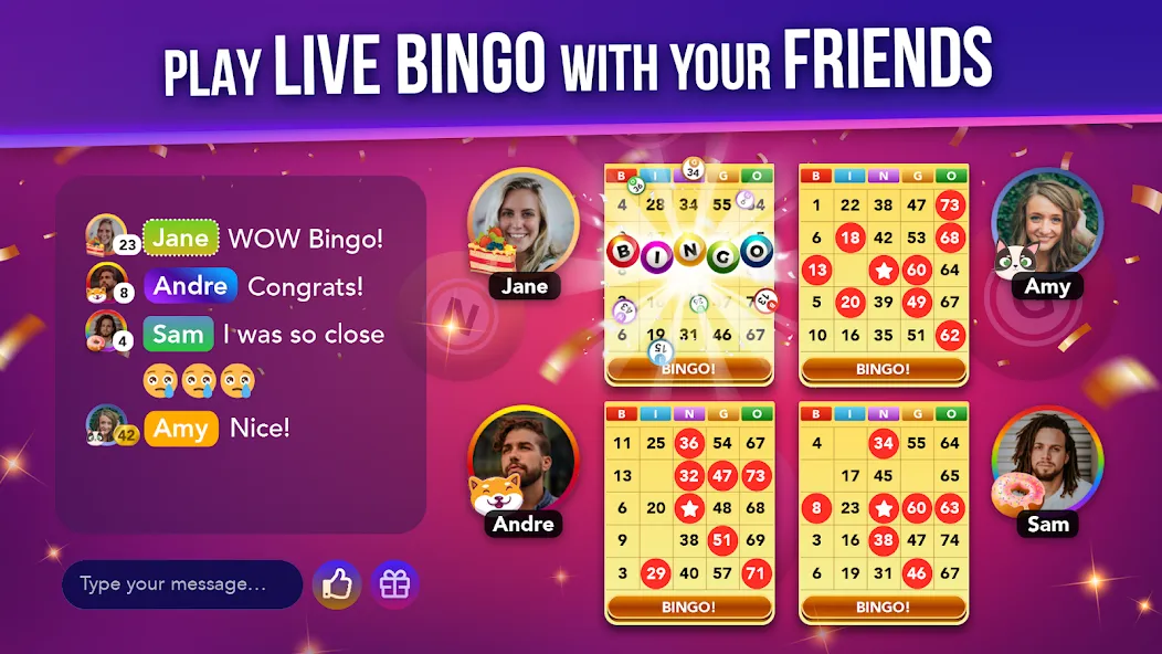 Live Play Bingo: Real Hosts (Лайв Плей Бинго)  [МОД Unlimited Money] Screenshot 5