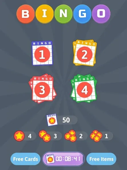 Bingo Mania - Light Bingo Game (Бинго Мания)  [МОД Много денег] Screenshot 4