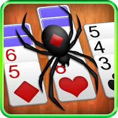 Взлом Spider Solitaire  [МОД Menu] - последняя версия apk на Андроид