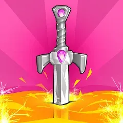 Взломанная Sword Melter (Сворд Мелтер)  [МОД Много монет] - полная версия apk на Андроид