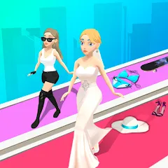 Скачать взломанную Fashion Battle - Catwalk Queen  [МОД Много денег] - последняя версия apk на Андроид