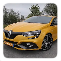 Взломанная Megane Drift Simulator (Мегане Дрифт Симулятор)  [МОД Бесконечные деньги] - стабильная версия apk на Андроид