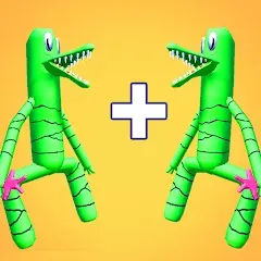 Скачать взломанную Merge Monster Squad (Мердж Рейнбоу)  [МОД Бесконечные деньги] - последняя версия apk на Андроид