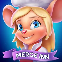 Скачать взлом Merge Inn - Cafe Merge Game (Мердж Инн)  [МОД Много денег] - полная версия apk на Андроид