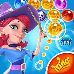Взлом Bubble Witch 2 Saga (Бабл Витч 2 Сага)  [МОД Бесконечные деньги] - полная версия apk на Андроид