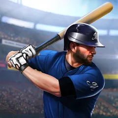 Скачать взломанную Baseball: Home Run Sports Game (Бейсбол)  [МОД Unlimited Money] - полная версия apk на Андроид