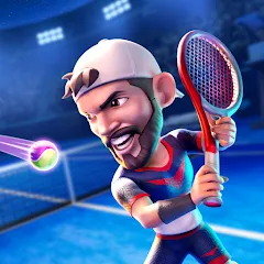 Взломанная Mini Tennis: Perfect Smash (Мини Теннис)  [МОД Mega Pack] - последняя версия apk на Андроид