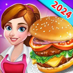 Скачать взломанную Rising Super Chef - Cook Fast (Райзинг Супер Шеф)  [МОД Много денег] - полная версия apk на Андроид