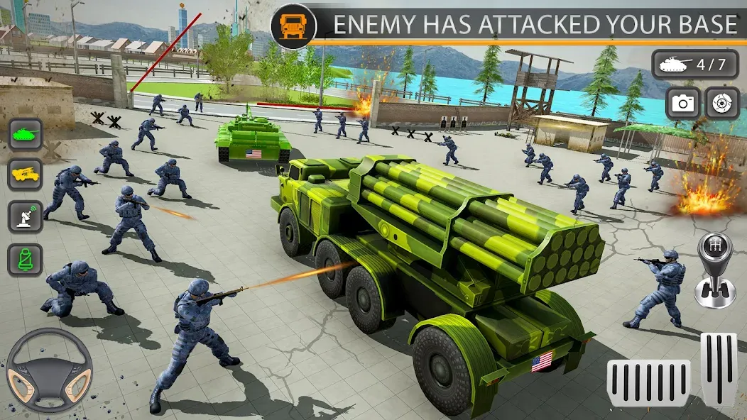 Army Transport Military Games  [МОД Unlimited Money] Screenshot 1
