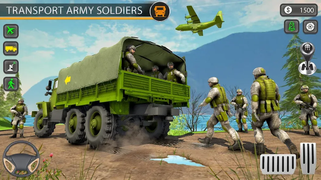 Army Transport Military Games  [МОД Unlimited Money] Screenshot 2