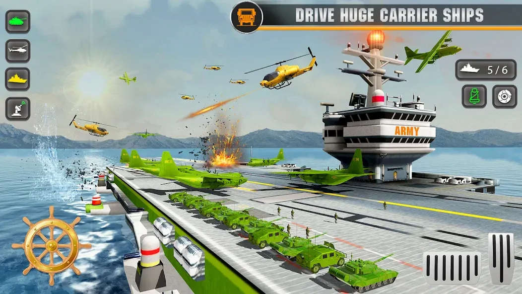 Army Transport Military Games  [МОД Unlimited Money] Screenshot 5