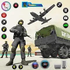Скачать взломанную Army Transport Military Games  [МОД Unlimited Money] - стабильная версия apk на Андроид