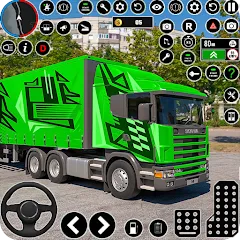 Скачать взломанную Indian Truck Game 3d Truck sim (Трак Геймс Драйвинг Симулятор)  [МОД Unlimited Money] - стабильная версия apk на Андроид