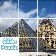 Скачать взломанную Slide Puzzle with your photo (Слайдпазл с вашим фото)  [МОД Menu] - стабильная версия apk на Андроид