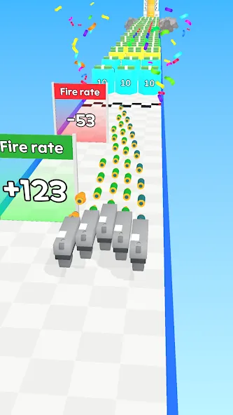 Merge Bullet (Мерж Буллет)  [МОД Бесконечные деньги] Screenshot 2