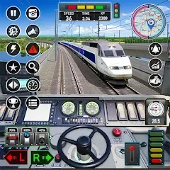 Взломанная City Train Game 3d Train games  [МОД Menu] - стабильная версия apk на Андроид