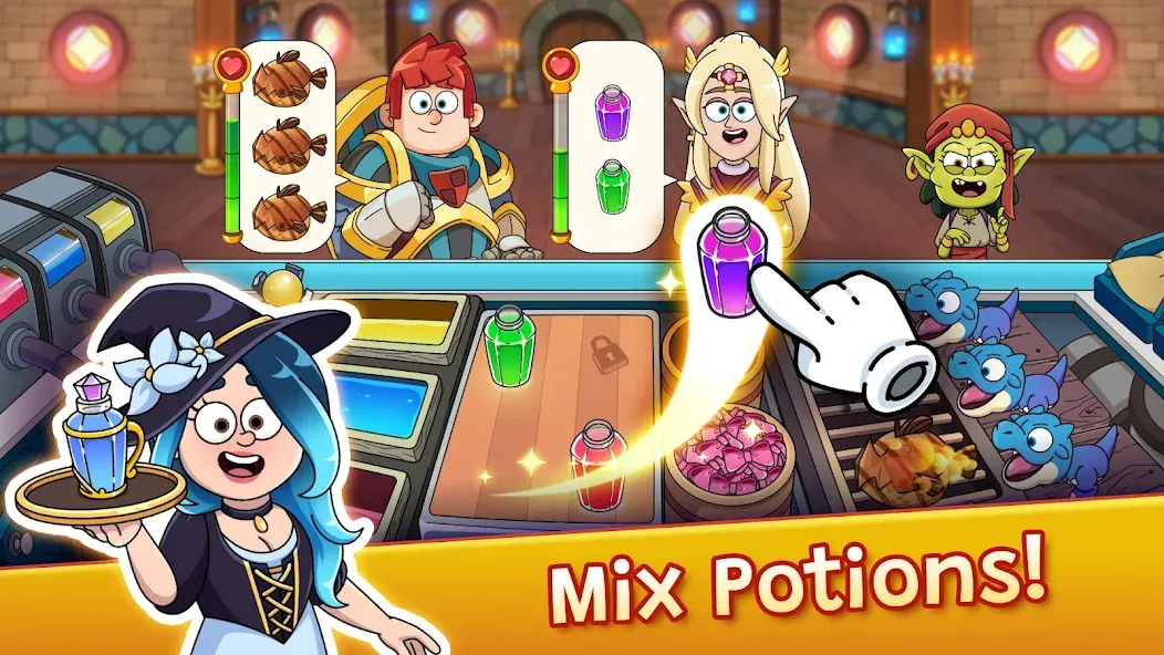 Potion Punch 2: Cooking Quest (Пошен Панч 2)  [МОД Unlocked] Screenshot 1