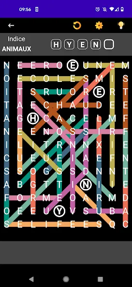 Mots Mêlés Français  [МОД Бесконечные монеты] Screenshot 4