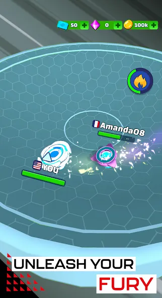 Spinner Fighter Arena (Спиннер Файтер Арена)  [МОД Mega Pack] Screenshot 2