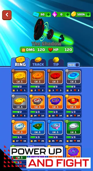 Spinner Fighter Arena (Спиннер Файтер Арена)  [МОД Mega Pack] Screenshot 3