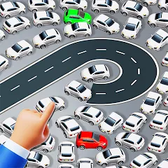 Взлом Parking Jam: Car Parking Games (Паркинг Джем)  [МОД Много денег] - стабильная версия apk на Андроид