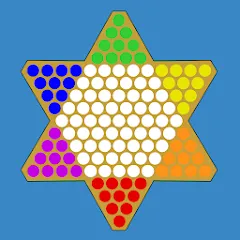 Взломанная Chinese Checkers Touch (Китайские шашки Тач)  [МОД Все открыто] - стабильная версия apk на Андроид
