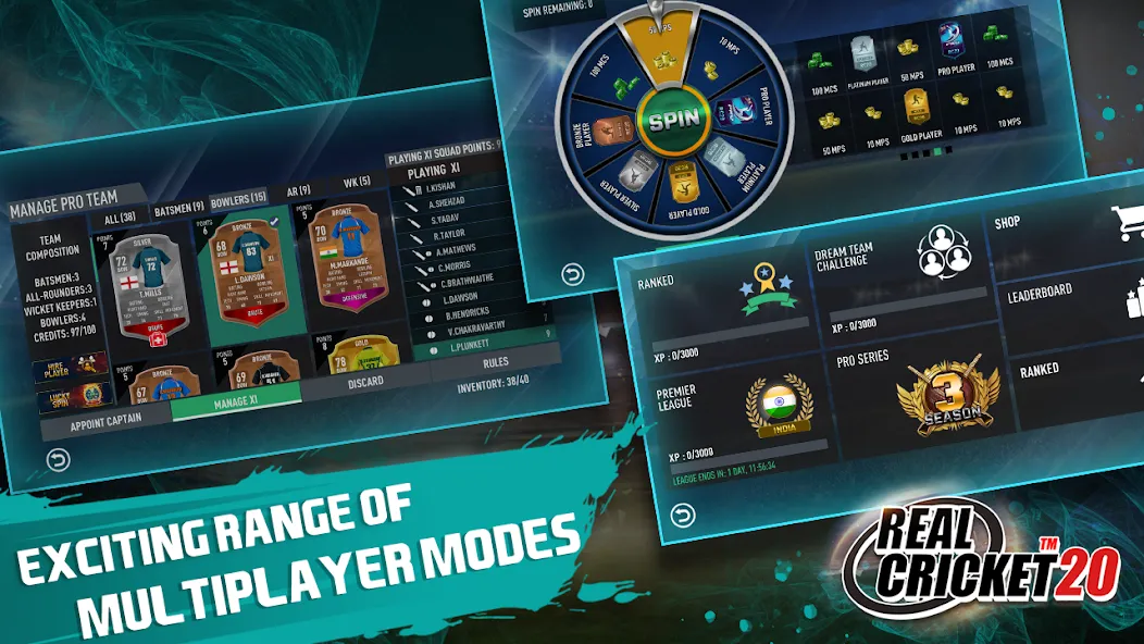 Real Cricket™ 20 (Риал Крикет 20)  [МОД Бесконечные монеты] Screenshot 4