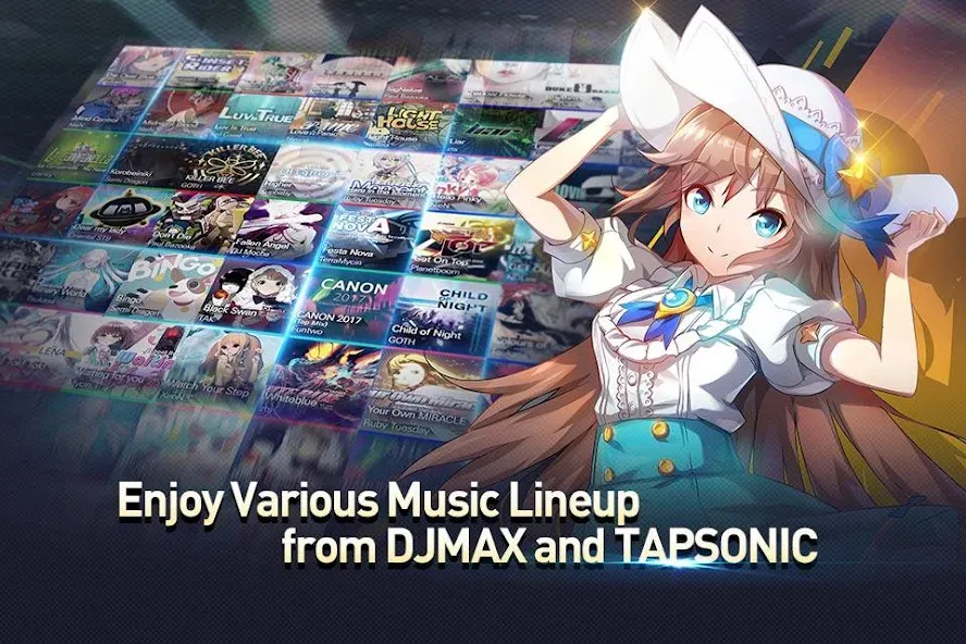 TAPSONIC TOP -Music Grand prix (Тапсоник Топ)  [МОД Бесконечные монеты] Screenshot 3