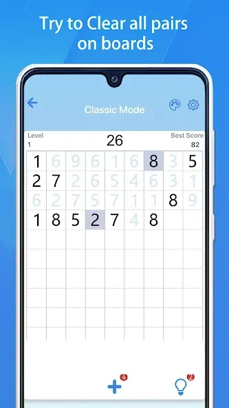 Number Match - 10 & Pairs (Намбер Матч)  [МОД Бесконечные деньги] Screenshot 5