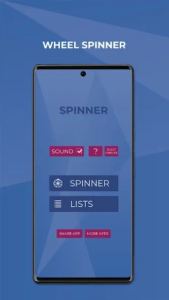 Wheel Spinner - Random Picker  [МОД Бесконечные монеты] Screenshot 1