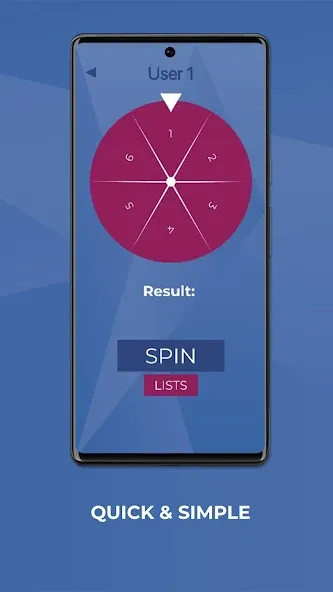 Wheel Spinner - Random Picker  [МОД Бесконечные монеты] Screenshot 2
