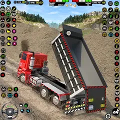 Скачать взломанную Cargo Truck Driving Truck Game (Ойл трек геймс симулятор 3D)  [МОД Menu] - стабильная версия apk на Андроид