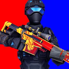 Скачать взлом POLYWAR: 3D FPS online shooter (ПОЛИВАР)  [МОД Unlimited Money] - полная версия apk на Андроид