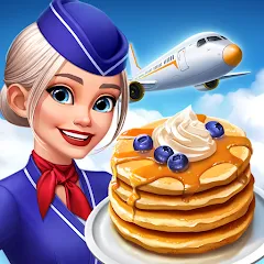 Скачать взломанную Airplane Chefs - Cooking Game (Эйрплейн Чефз)  [МОД Unlimited Money] - последняя версия apk на Андроид