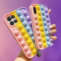 Взломанная Pop it Fidget: ASMR Antistress (Поп ит Фиджет)  [МОД Бесконечные монеты] - стабильная версия apk на Андроид