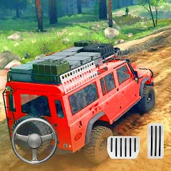 Взломанная 4X4 Offroad SUV Driving Games  [МОД Бесконечные монеты] - полная версия apk на Андроид